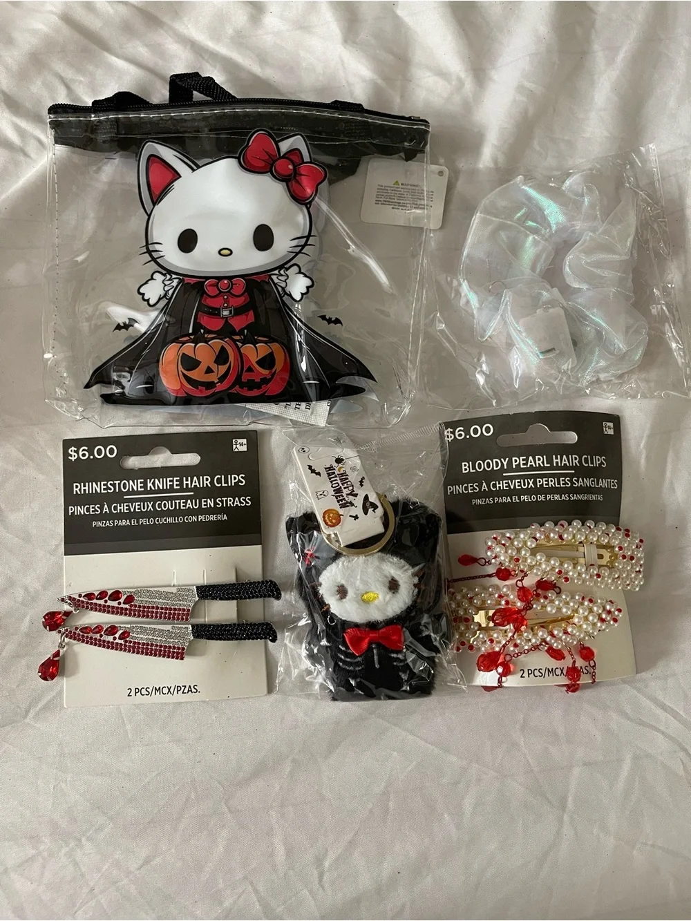 Halloween Boo Basket Bonanza: Character Bows, Bags and Bag Charms! $25 each set
